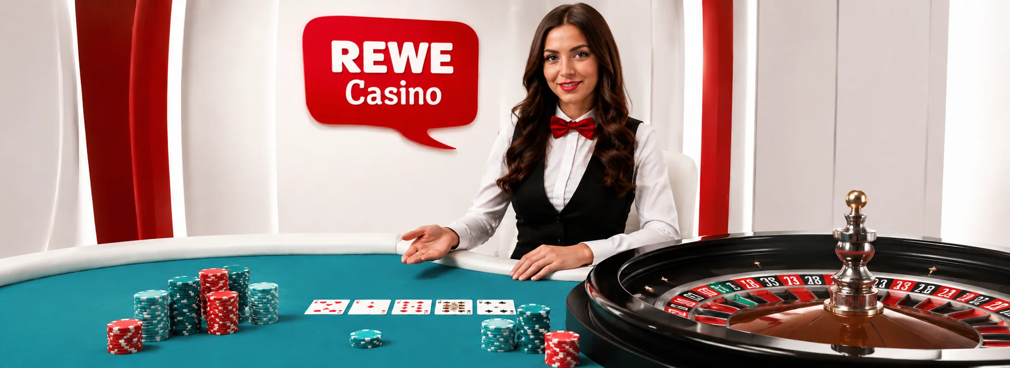 Live-Casino im REWE Casino: Tische aus den Evolution-Studios